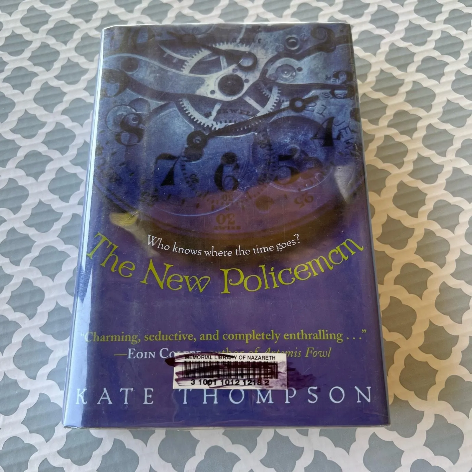 Product image for The New Policeman by Kate Thompson Hardcover Book Pre-Loved - Young Adult - Hardcover - Ex-Library - Kate Thompson - good