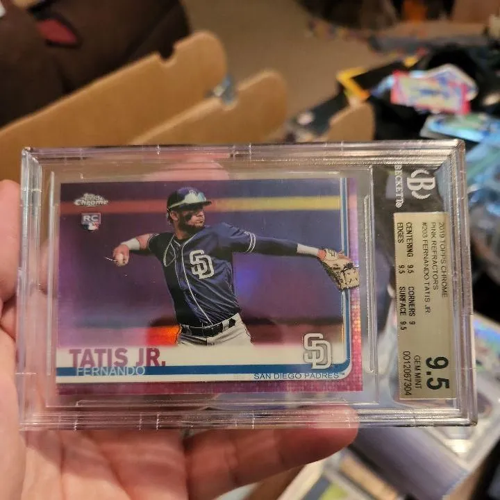 Product image for Fernando Tatis Jr. - 2019 Topps Chrome Pink Refractors