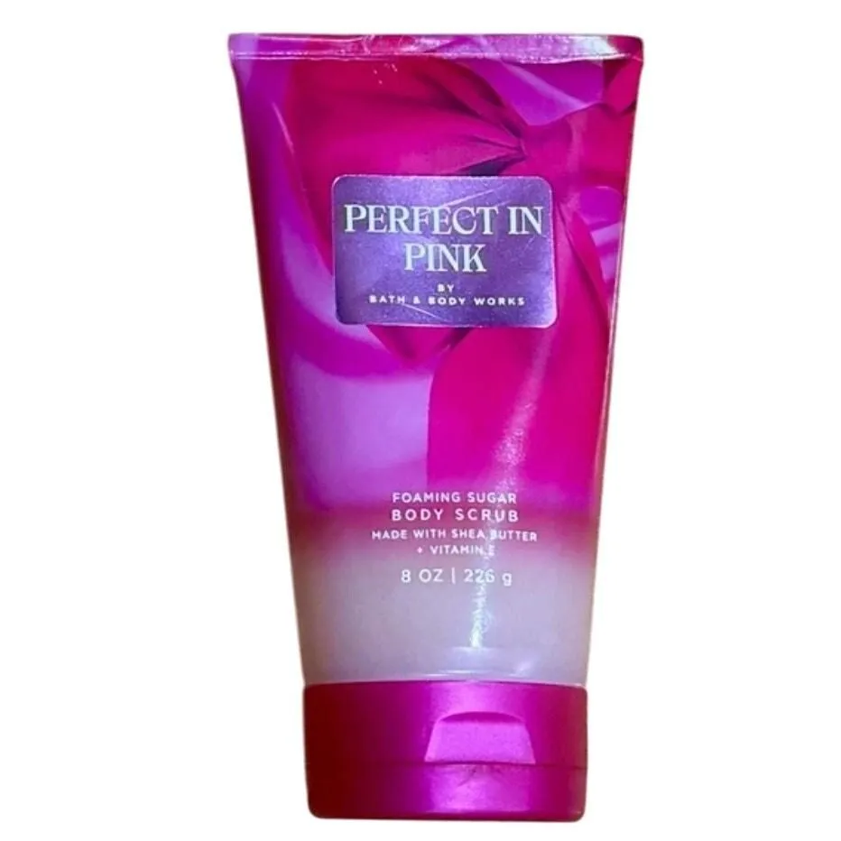 Product image for Bath & Body Works Perfect in Pink Foaming Sugar Body Scrub 