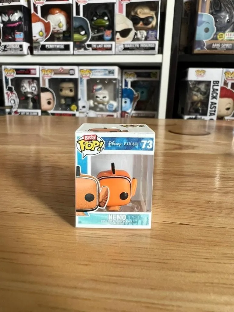 Product image for BITTY Nemo Funko Pop #73 Disney Pixar Movies Vinyl Figurine Finding Clownfish