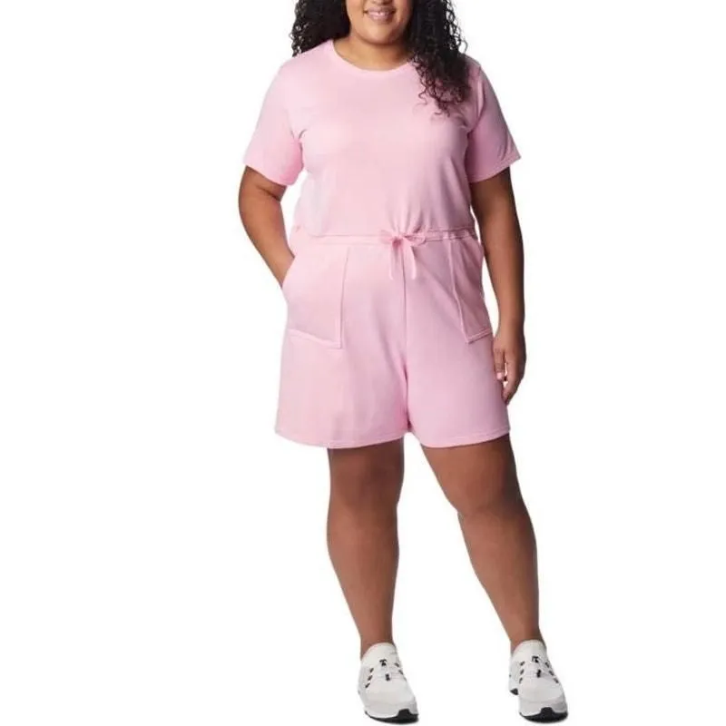 Product image for NWOT Columbia bubblegum pink twist back romper - new-without-tags - Columbia