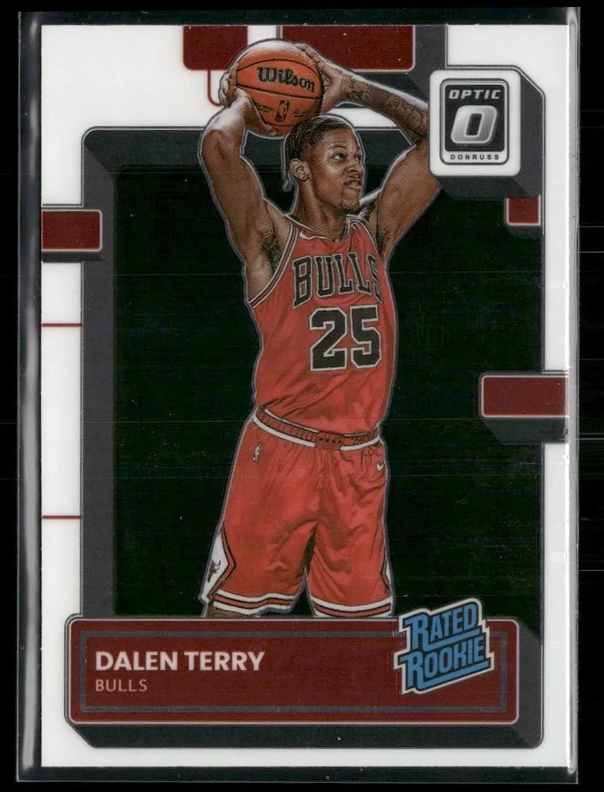 Product image for 2022-23 Donruss Optic #232 Dalen Terry Chicago Bulls Rookie