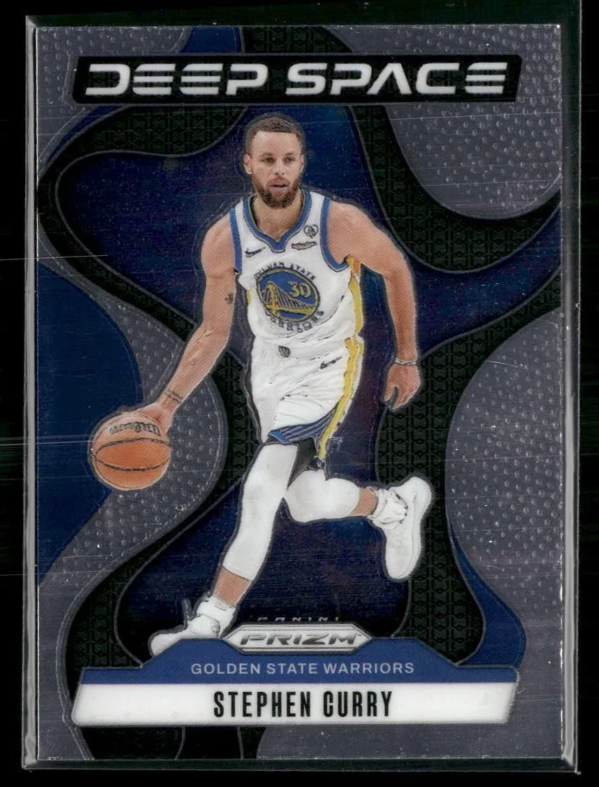Product image for 2024-25 Panini Prizm #10 Stephen Curry Deep Space Golden State Warriors