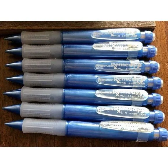 Product image for SEVEN Blue Japan .9mm staedtler remedy jr. mechanical pencils Arthritis Eraser