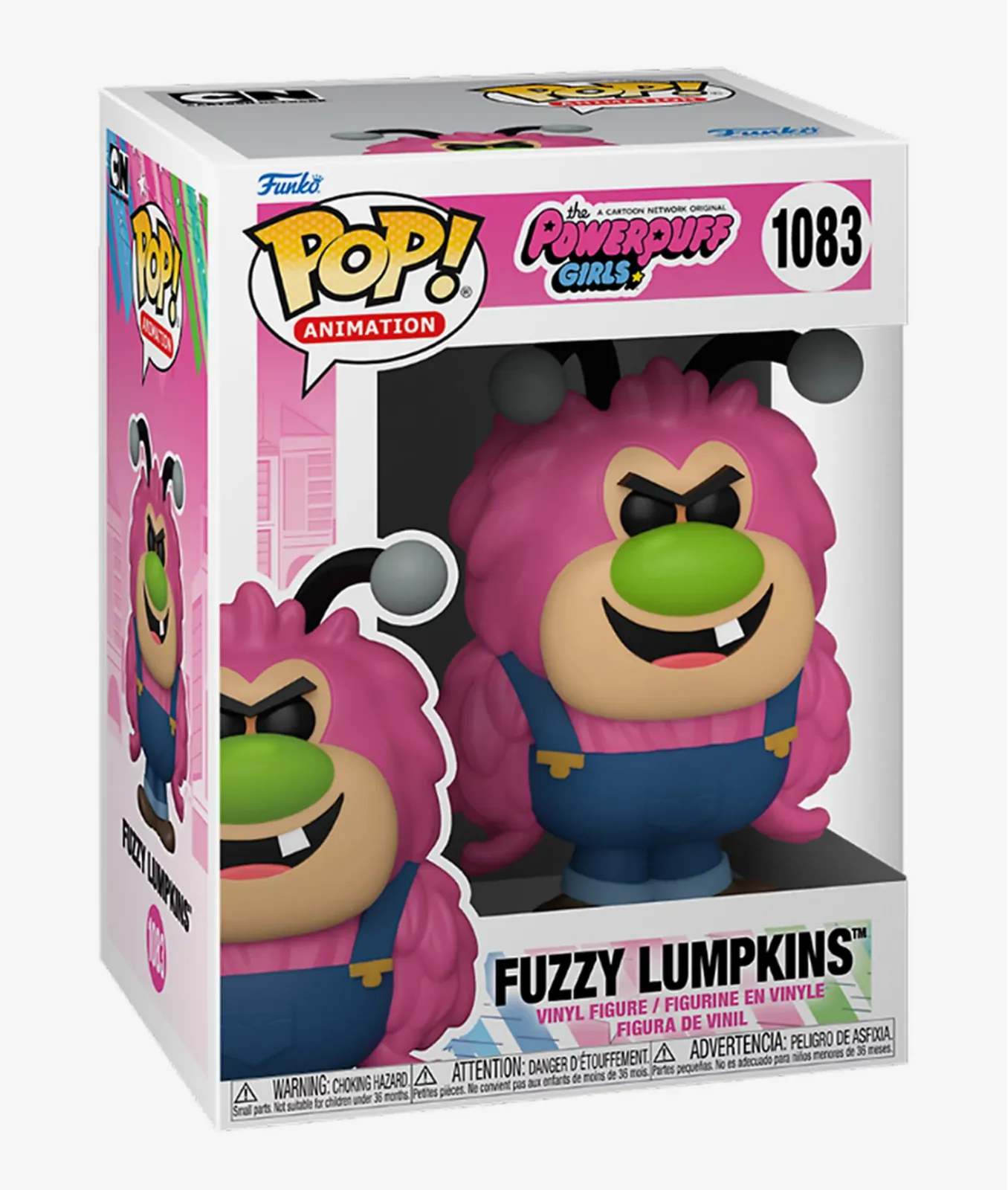 Product image for Funko Pop! Animations: The Powerpuff Girls Fuzzy Lumpkins #1083 Vinyl Figure
