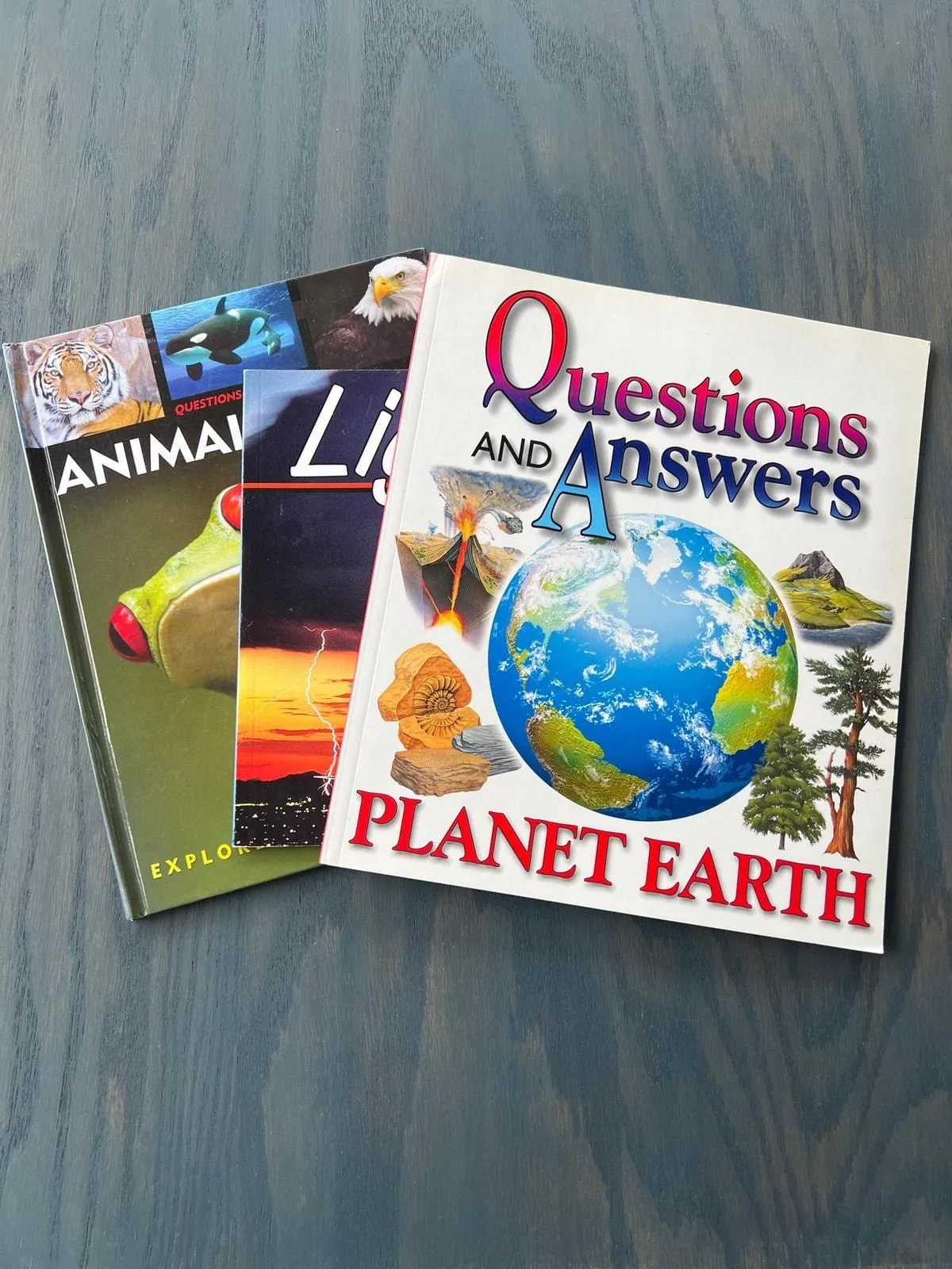 Product image for Set of 3 Kids Nature and Animal Books Preloved - Childrens - Nature - good