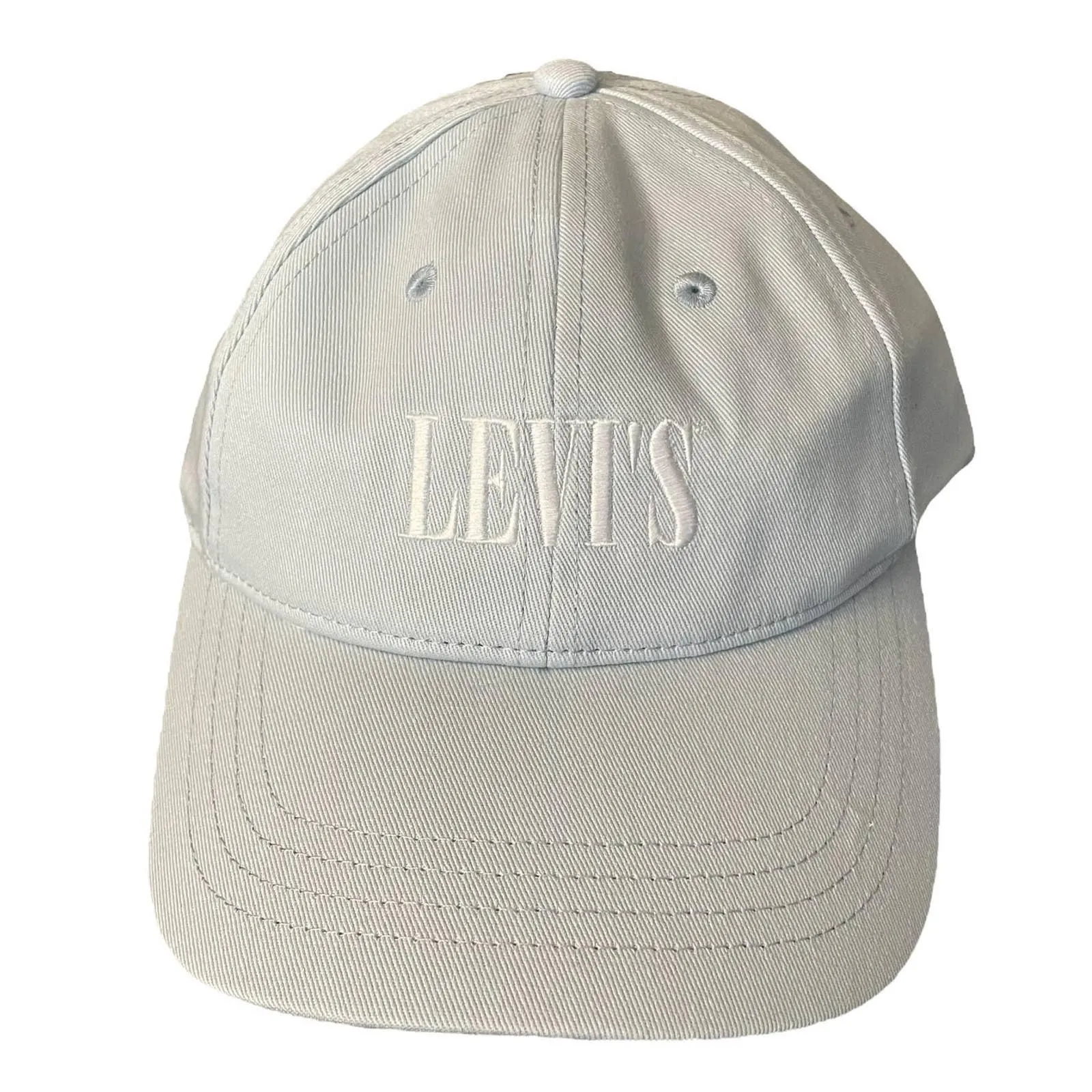Product image for NWT Levi’s Jeans Logo Adjustable Hat Light Blue - new-with-tags - Levi's