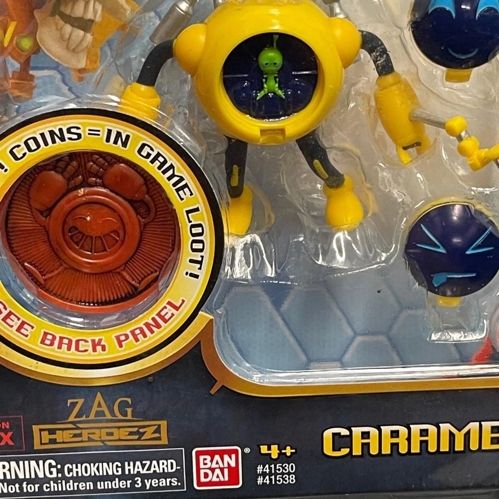 Product image for Caramba Netflix Zak Storm Movie 3" Action Figure Ban Dai 