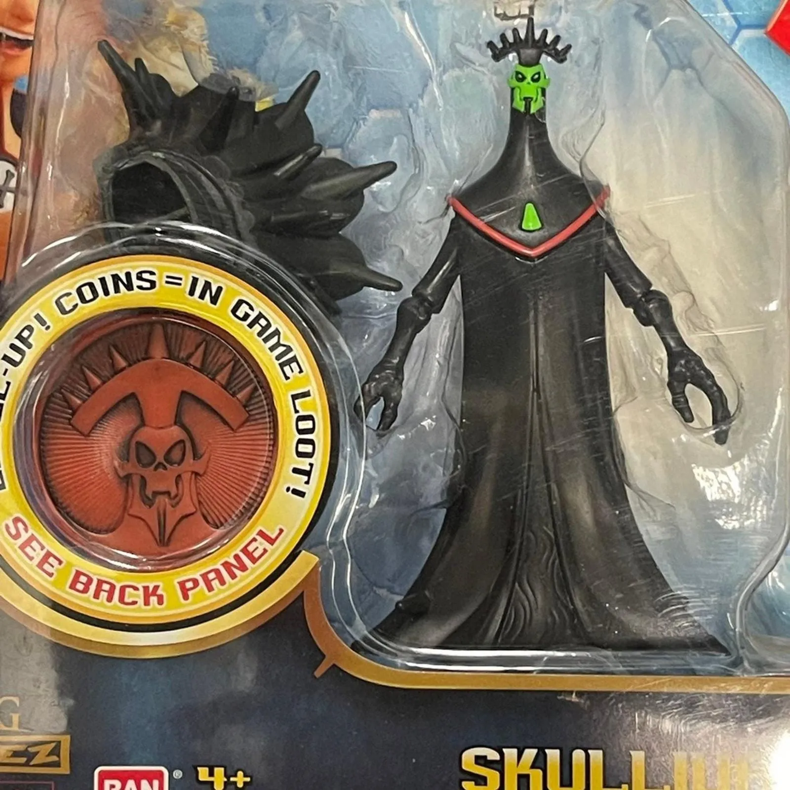Product image for Skullivar Netflix Zak Storm Movie 3" Action Figure Ban Dai 