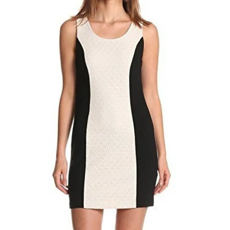 NEW Kensie Womens Black White PONTE DRESS Eyelet Lace Crochet SM 4/6 Mob  Wife - new-with-tags - Kensie  Whatnot: Shop, Sell, Connect