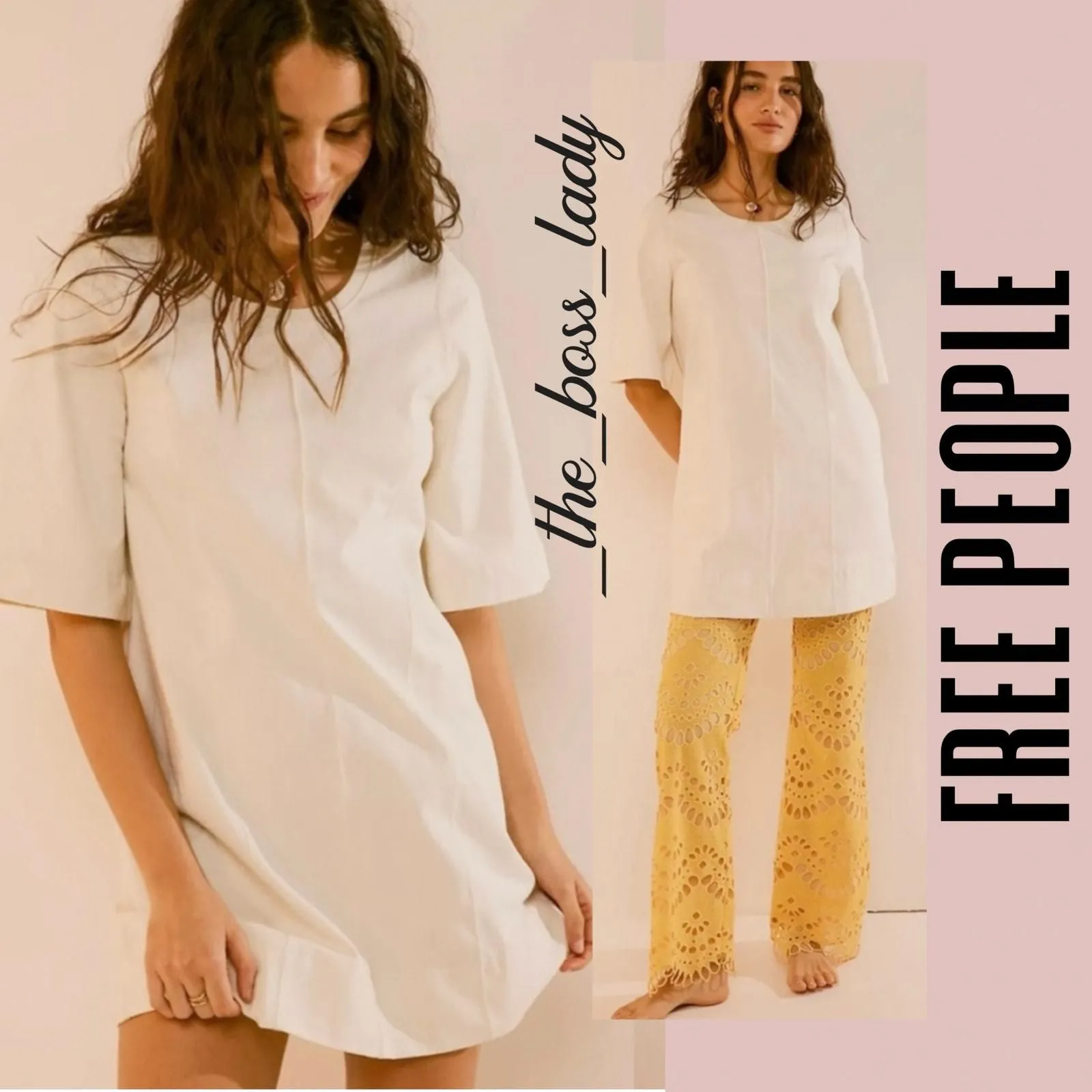 Product image for Free People mini dress cotton beach summer shirt dress Medium - Dresses - M - new-without-tags - Free People