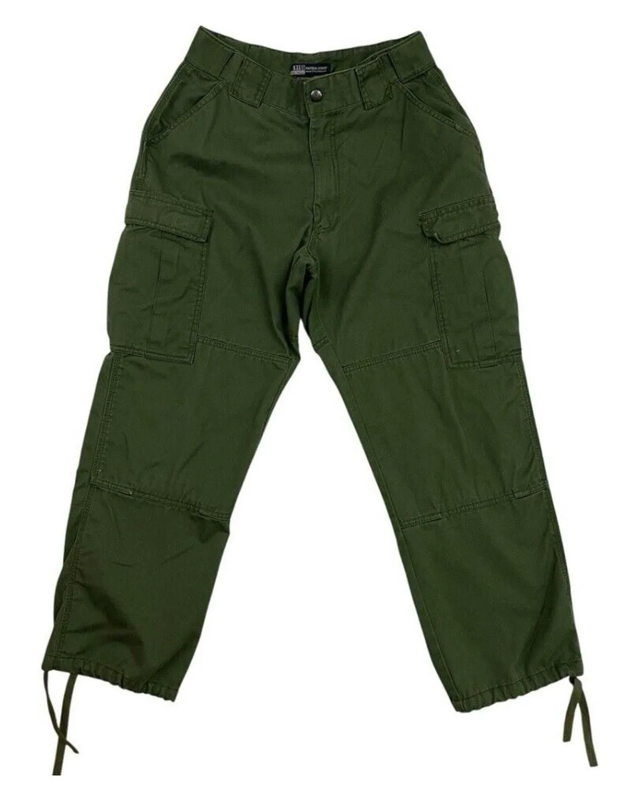 Product image for 5.11 Tactical Mens Stryke Pants 32x30 TDU Ranger Green Hem Ties - pre-owned---good - 5.11 Tactical