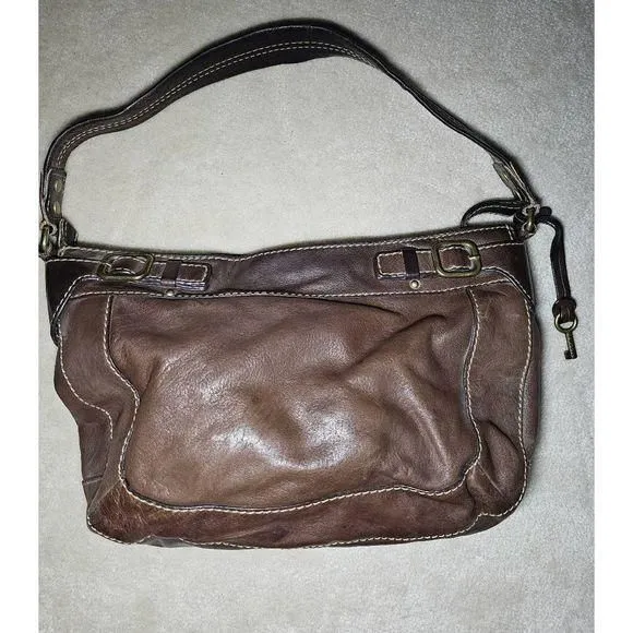 Product image for Fossil leather satchel, #94