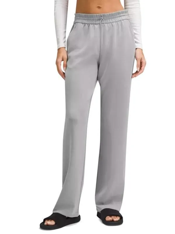 Product image for Lululemon Softstreme High Rise Regular Pants Rhino Gray size 6 - pre-owned---excellent - Lululemon Athletica