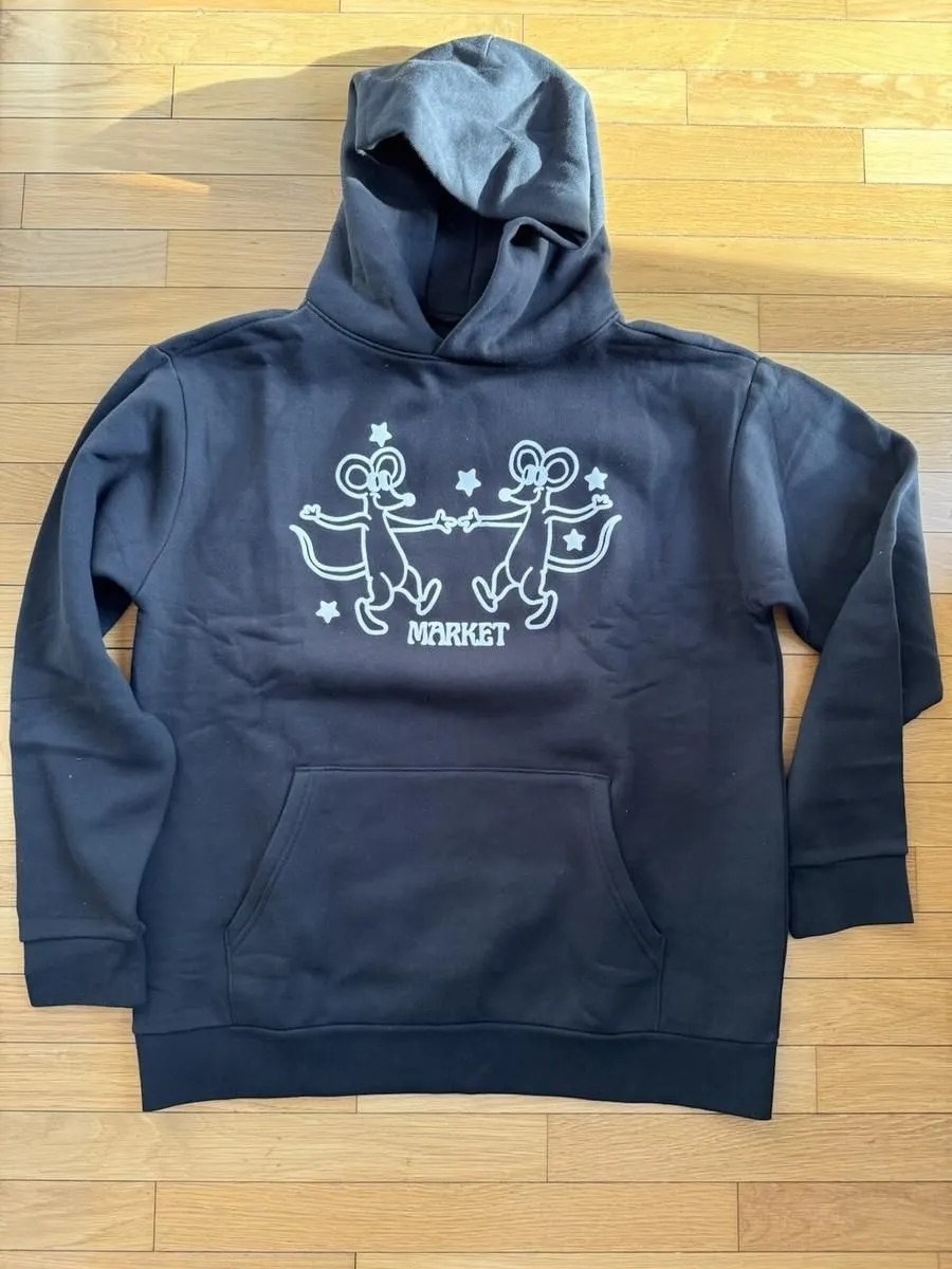Product image for Market Friends Don't Snitch Hoodie | Black | M |