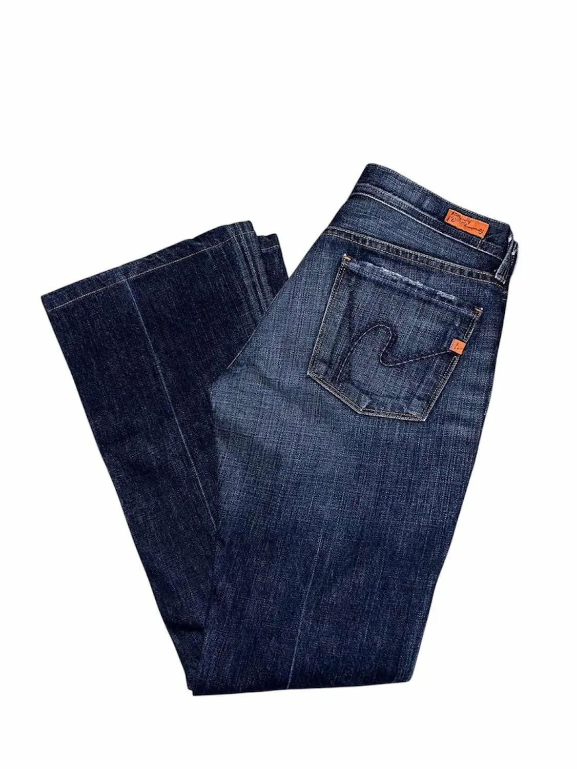 Product image for Citizens of Humanity Ingrid #002 Flare Low Waist Jeans Size 28  - 28 - Bottoms - pre-owned---good - Citizens of Humanity
