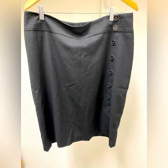 Product image for White House Black Market skirt with buttons