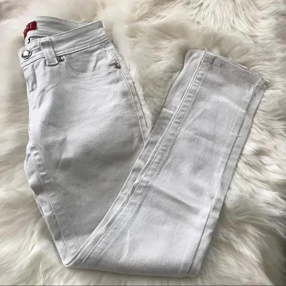 Product image for Sz 1 white skinny jeans
