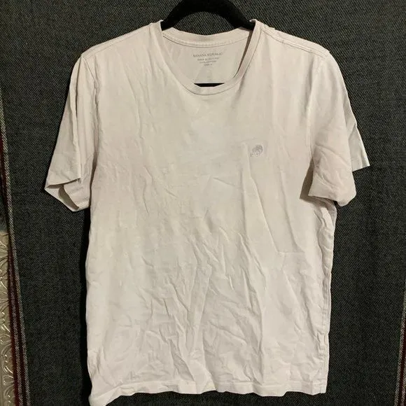 Product image for S off white gray tee