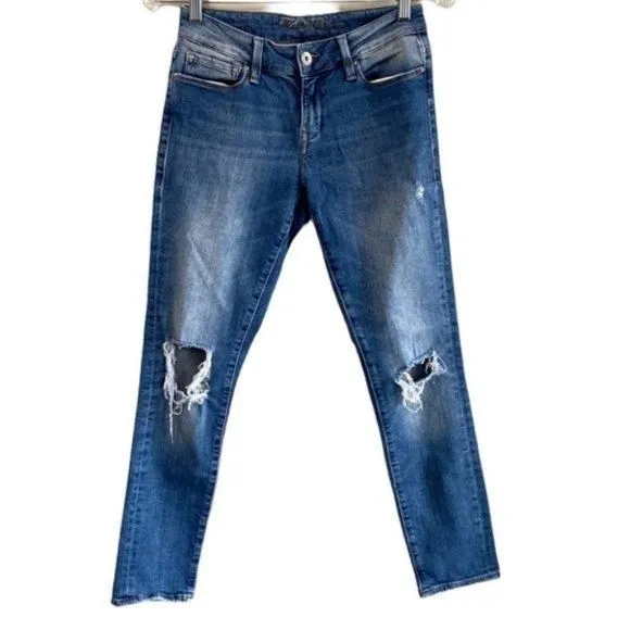 Product image for 2/$30 Mavi Ripped Mid Rise jeans size 24