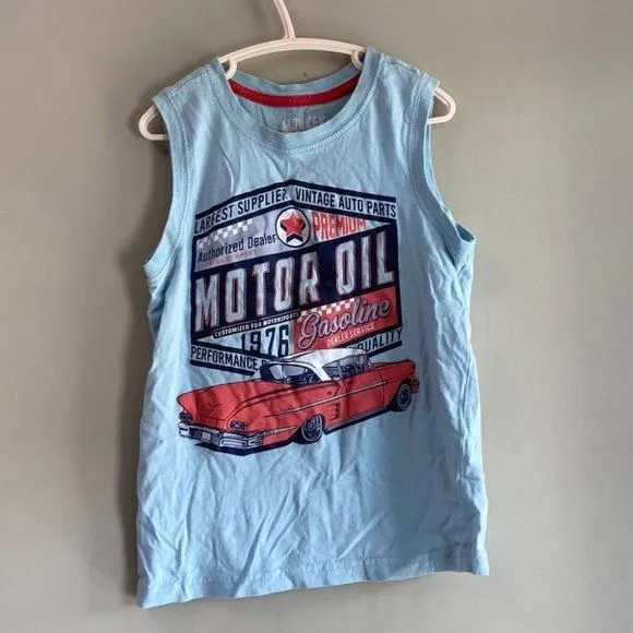 Product image for 5/$20 Boy’s Muscle Tee size 6x