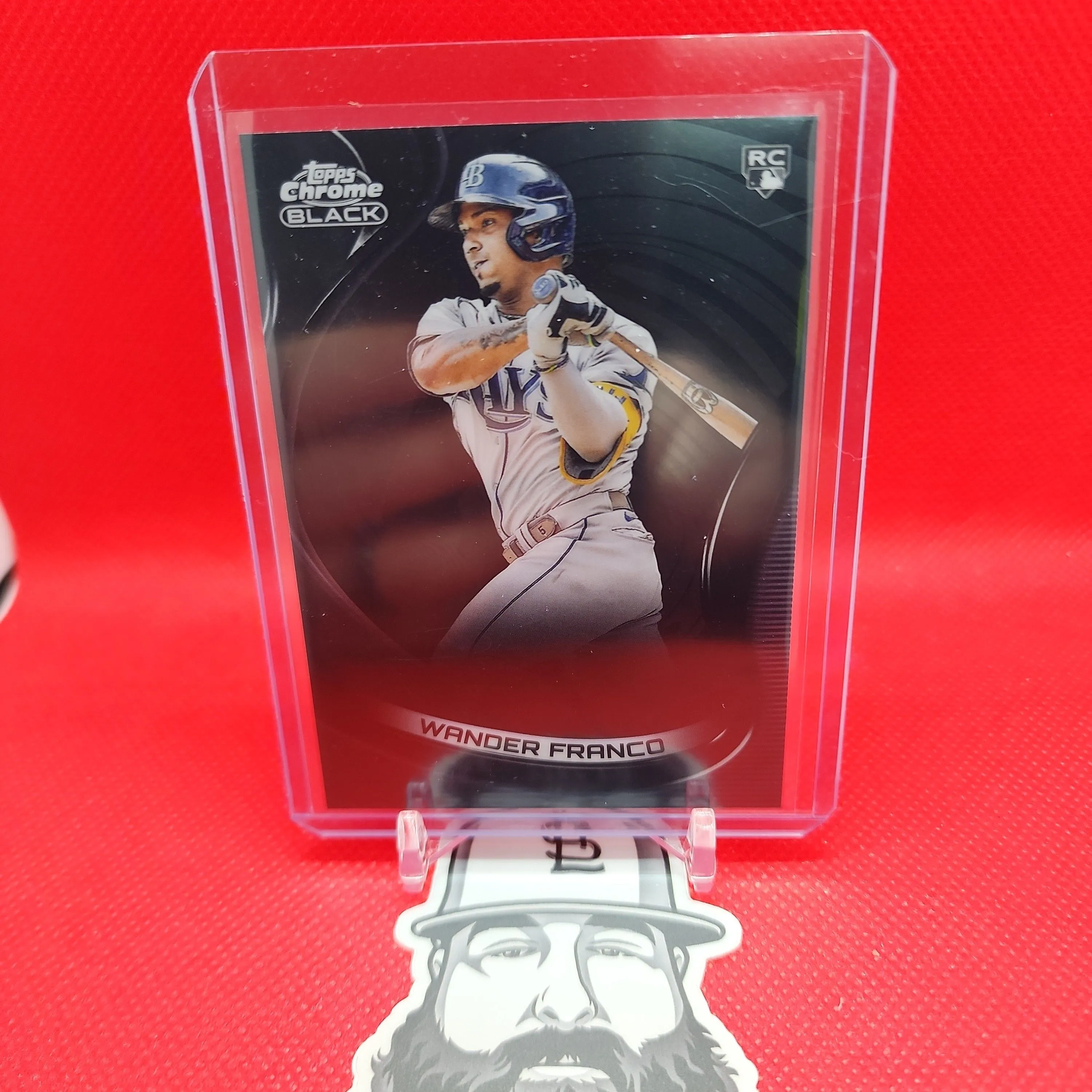 Product image for 2022 Topps chrome black Wander Franco RC TB