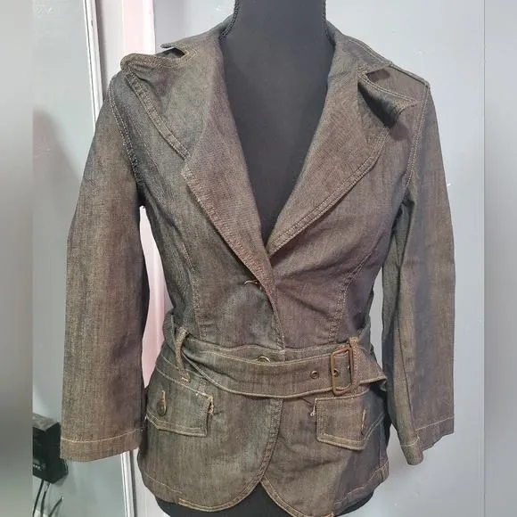 Product image for ♥️ 2/$25 Massimo Dutti Women's Denim Jacket sz S 28 EU