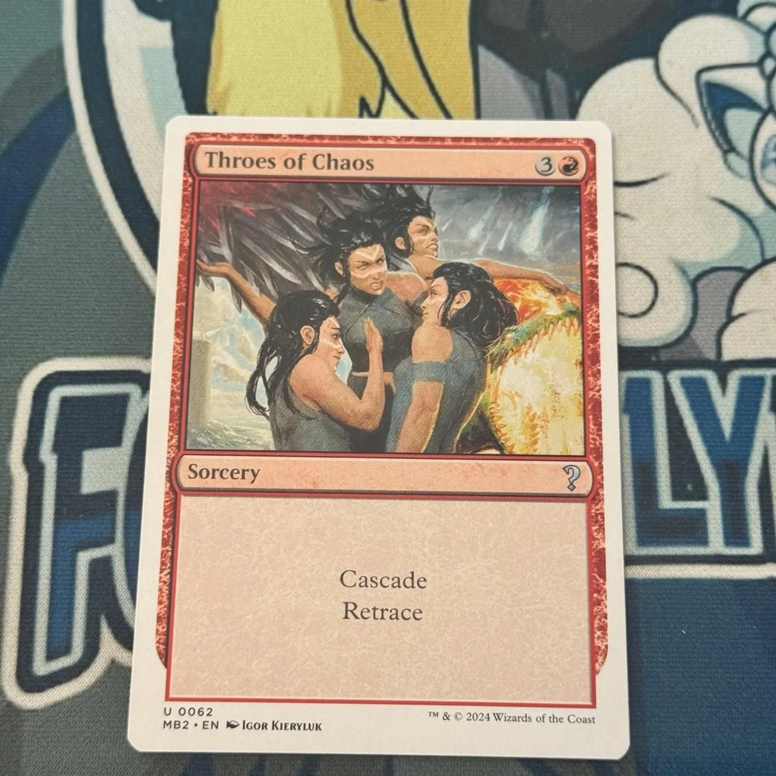 Product image for Throes of Chaos White Border MTG Mystery Booster 2