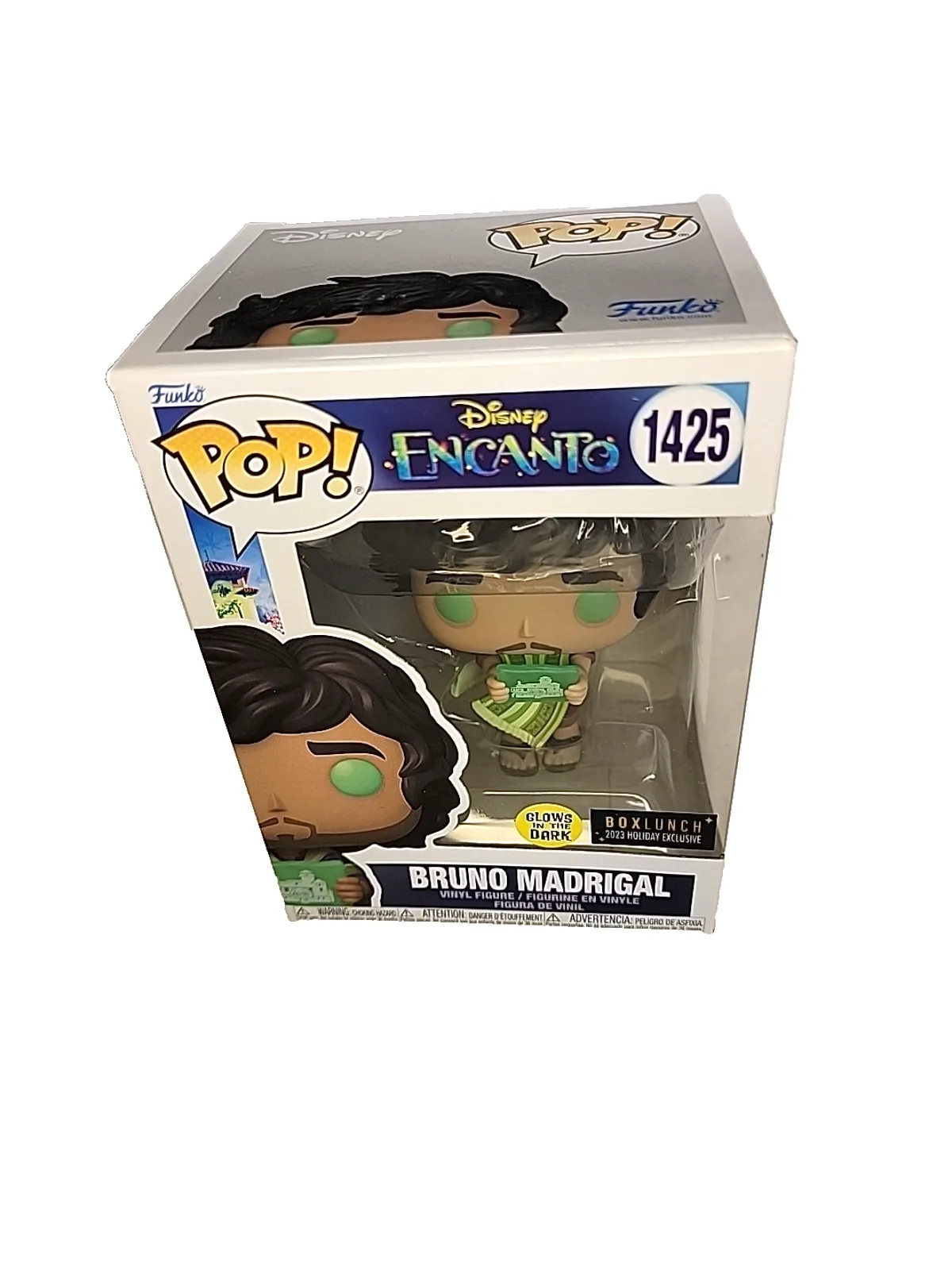 Product image for ENCANTO Bruno Madrigal Special Edition #1150 Glow In The Dark Funko Pop! Vinyl
