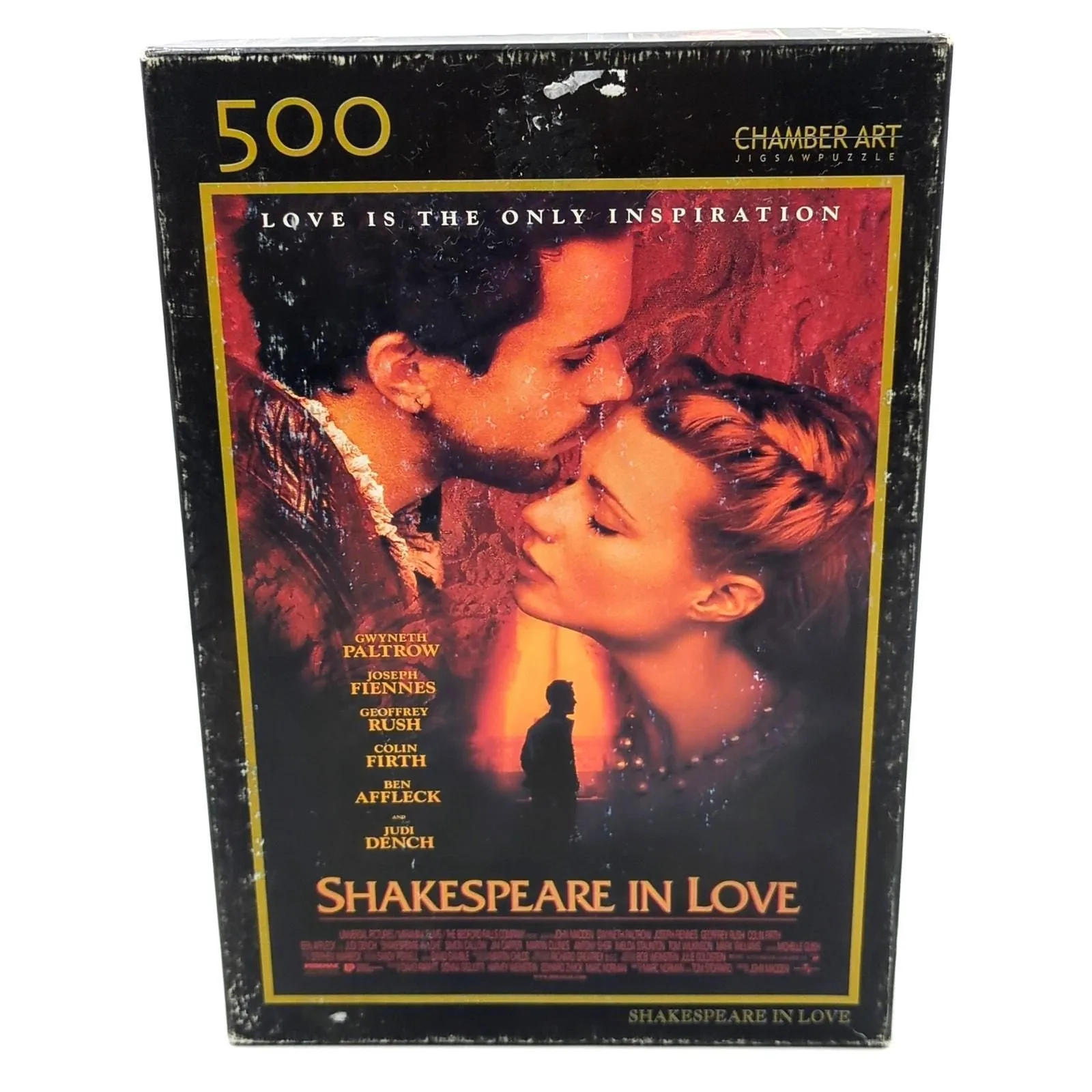 Product image for Shakespeare in Love 500 Piece Chamber Art High Quality Jigsaw Puzzle Rare