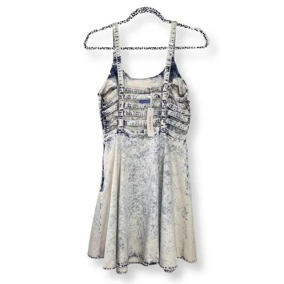 Product image for [[ MEBON by MACHINE JEANS ]]  NWT! : Cage Back Fit & Flare Stretch Dress :: Lg