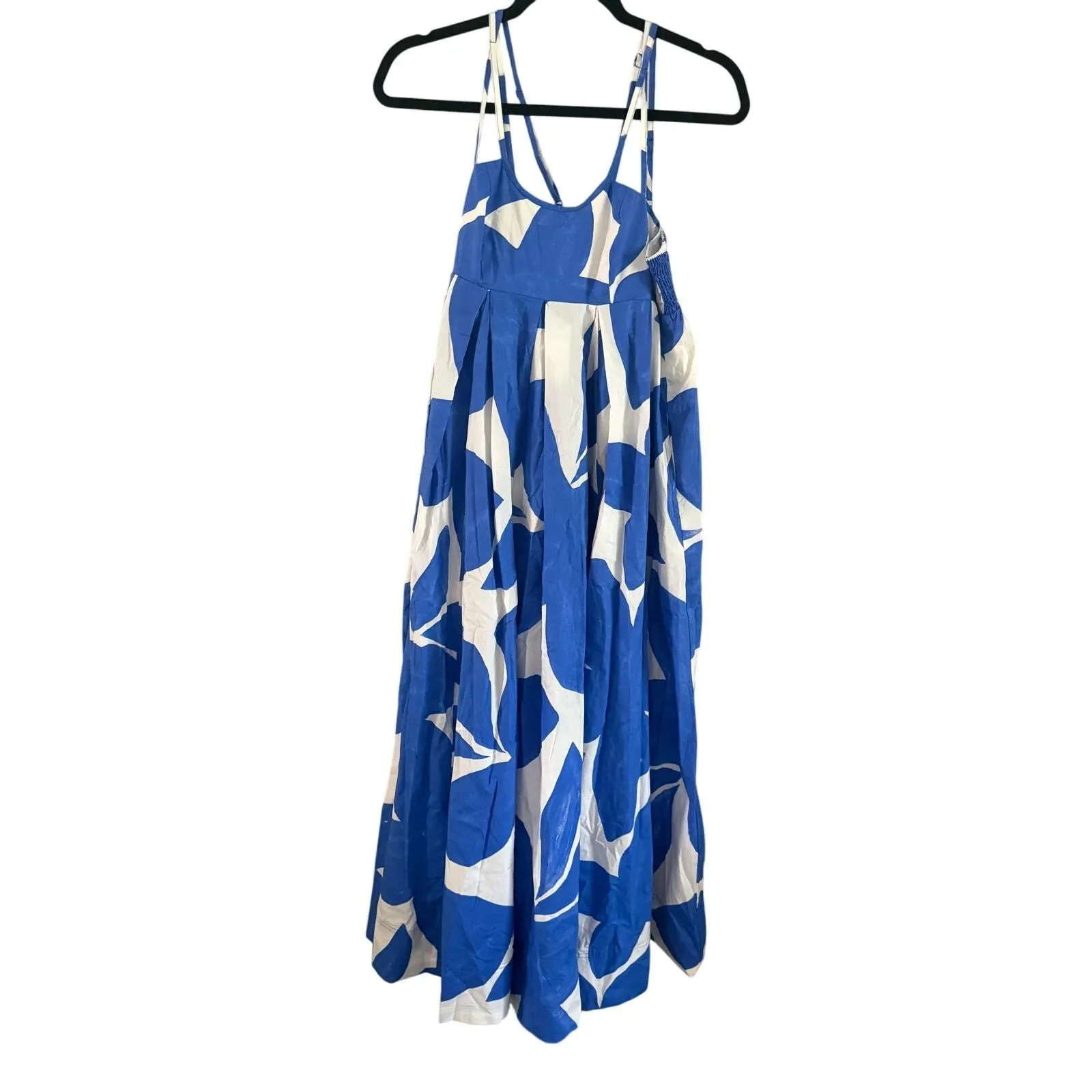 light blue and white maxi dress L'Agence Women's Sutton Maxi Dress - Blue main image 0