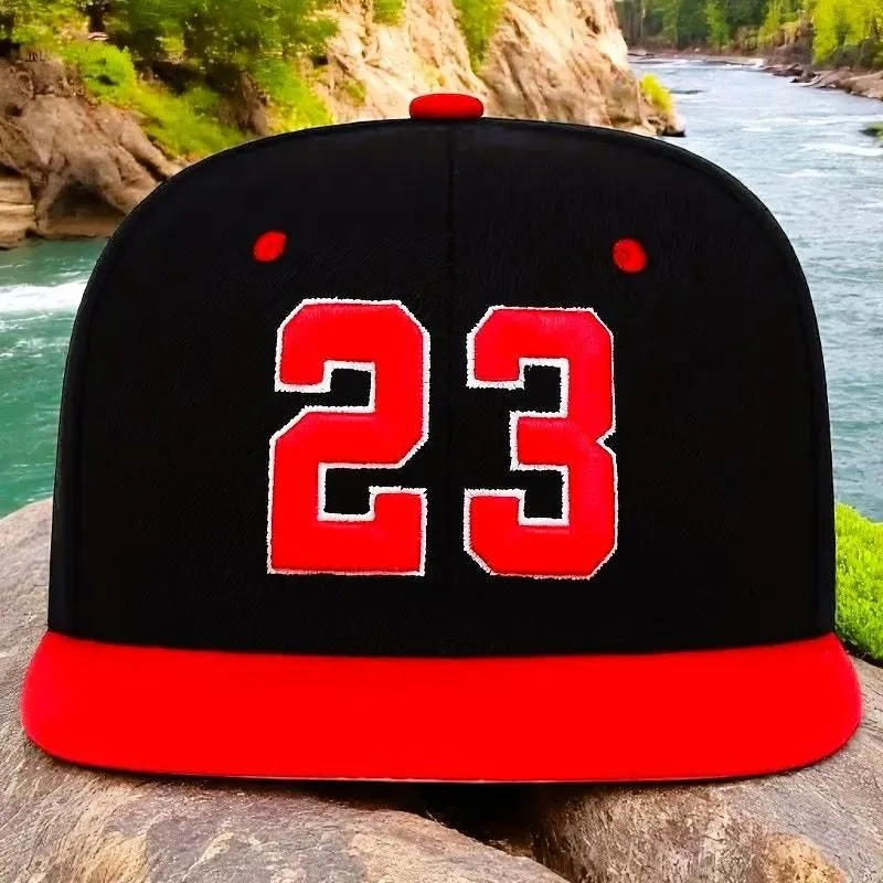 Product image for Cap Men Red & Black Chicago Bulls with #23  - new-without-tags - NBA