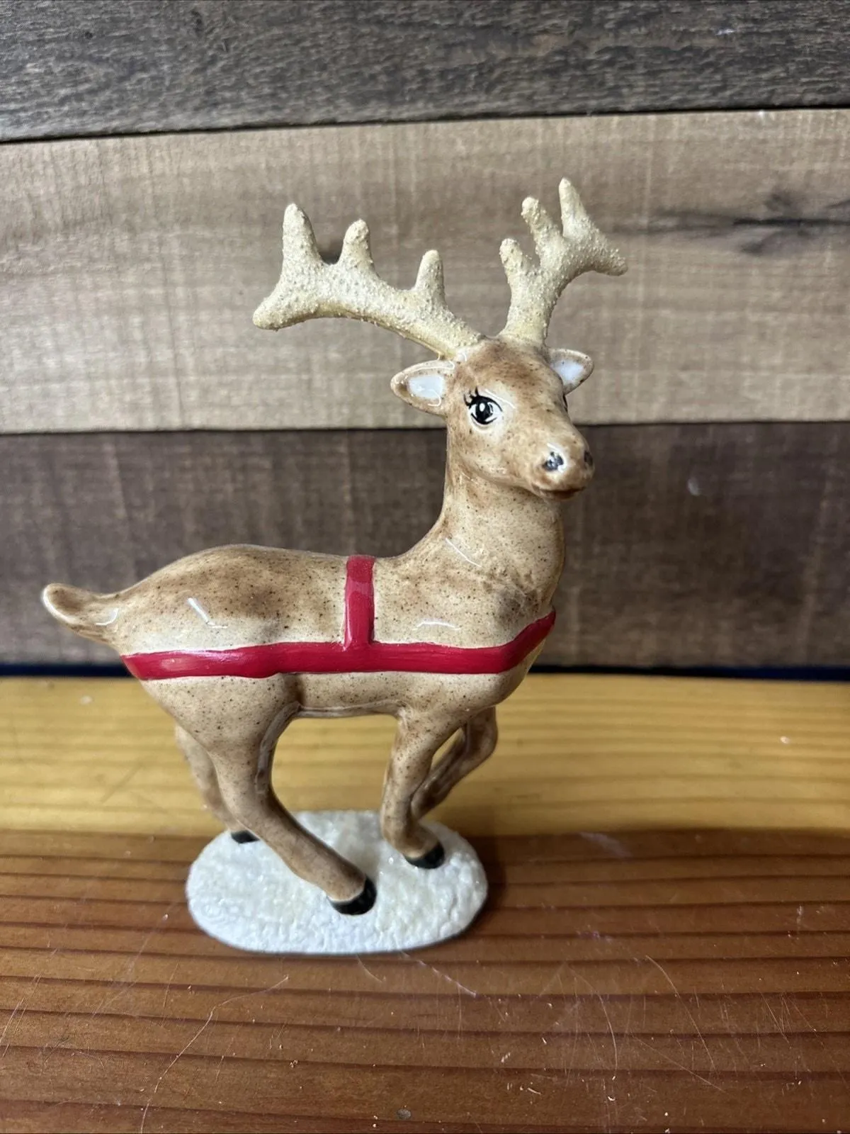 Product image for Ceramic Reindeer Handpainted 7”
