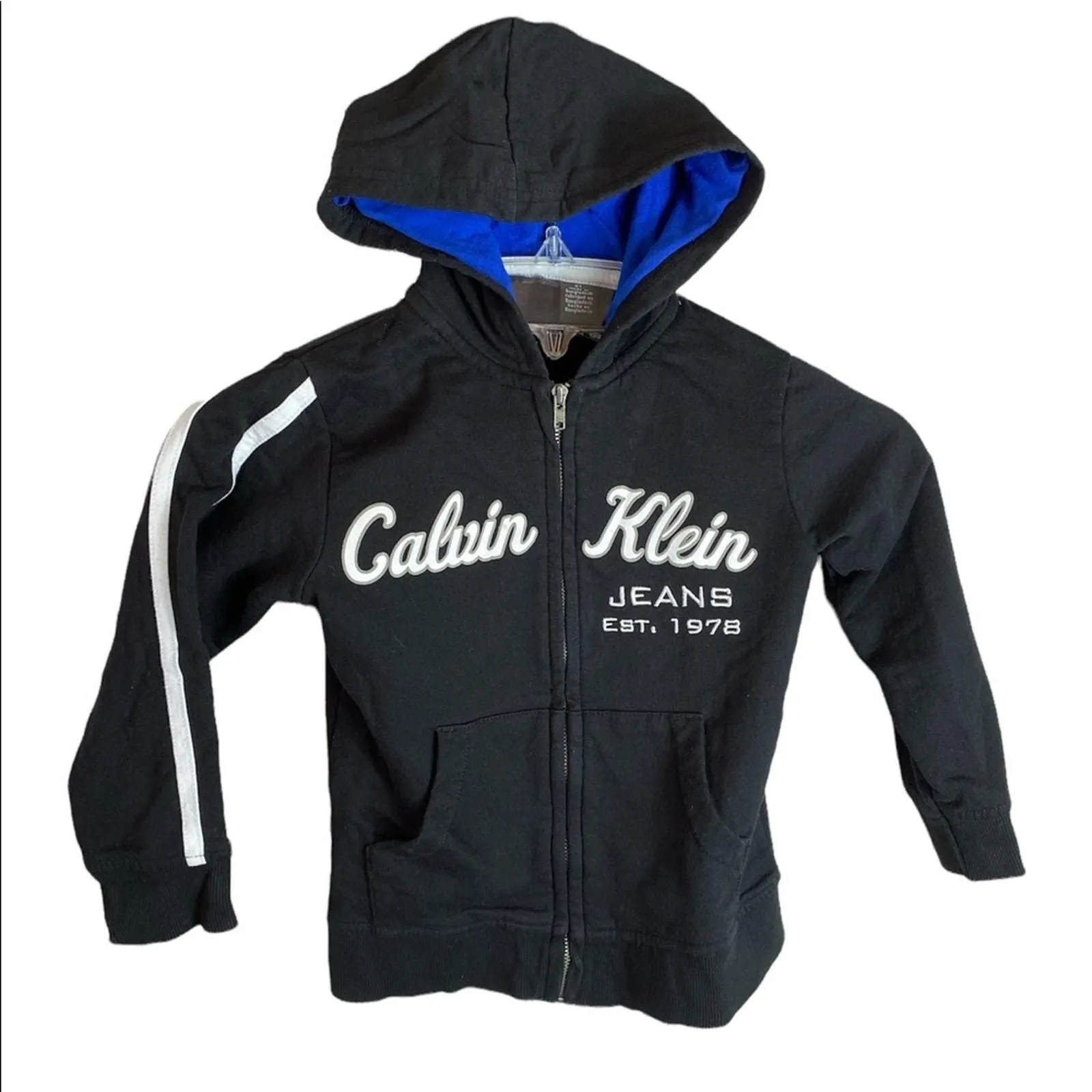 Product image for Calvin Klein Jeans Kids Zip Hoodie Size 3T - Calvin Klein