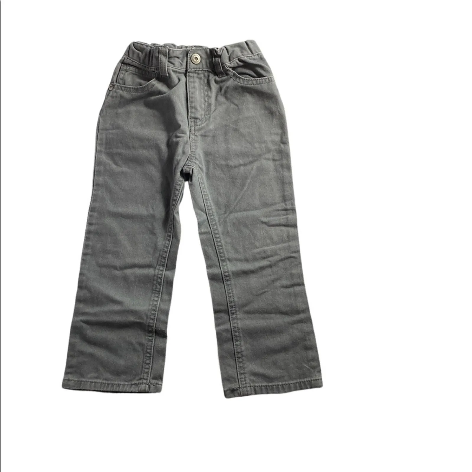 Product image for Calvin Klein 3T Calvin Klein Silver Jeans - Kids | Color: Silver | Size: 3T - Calvin Klein Jeans
