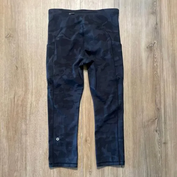 Product image for Lululemon Speed Up Crop *21" camo