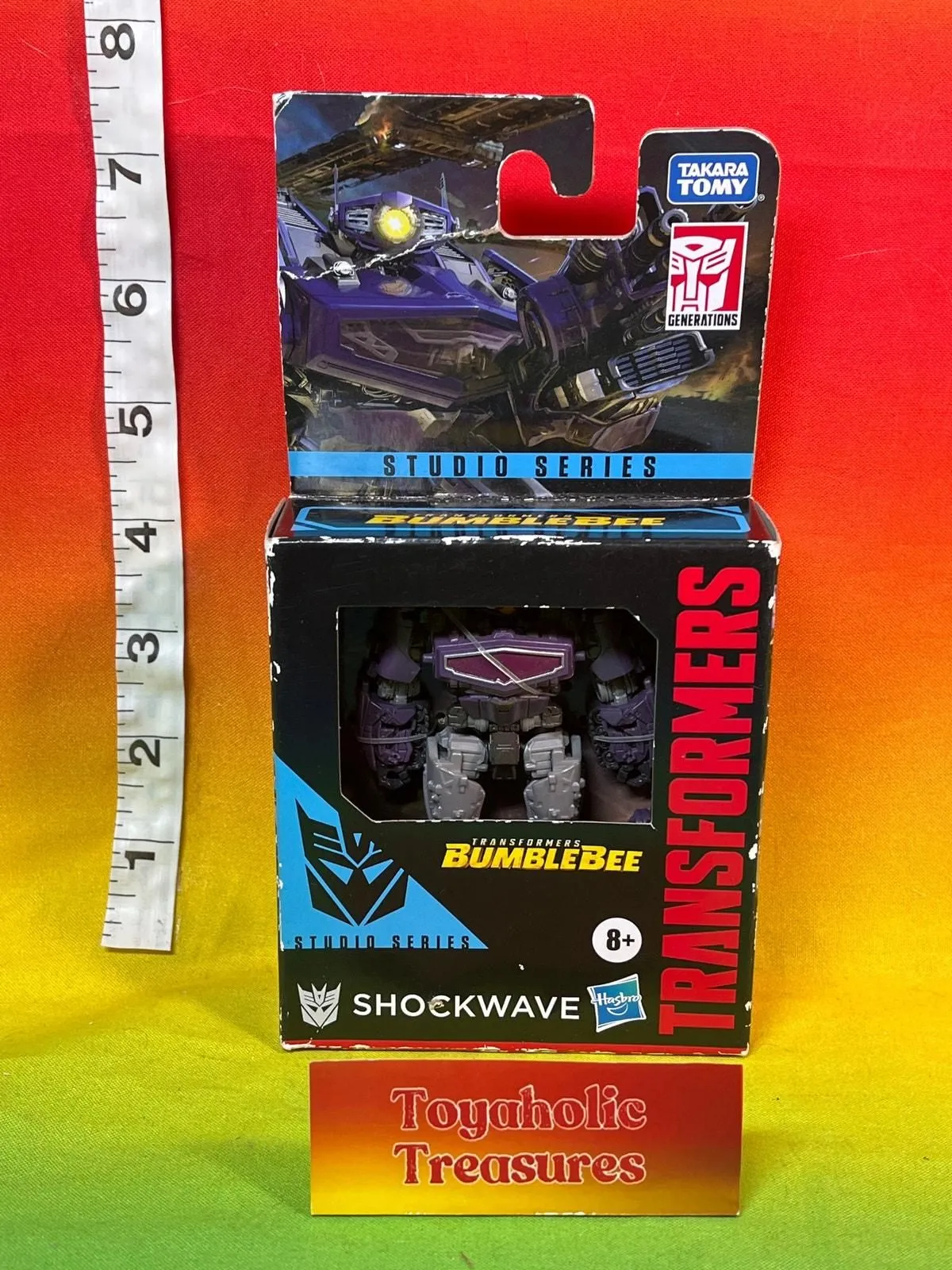 Product image for Transformers Bumblebee Studio Series Shockwave Figure