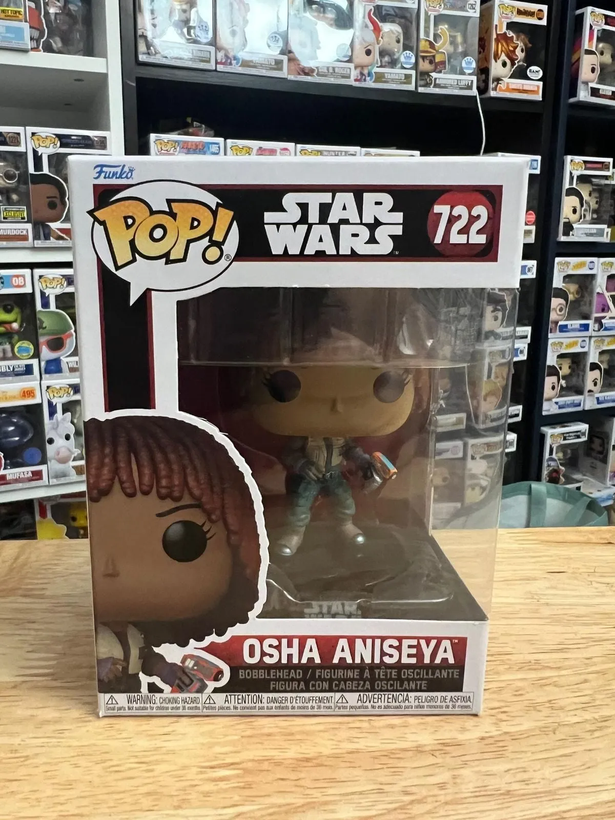 Product image for Osha Aniseya Star Wars Funko Pop Bobblehead #722 Acolyte Disney Television Show