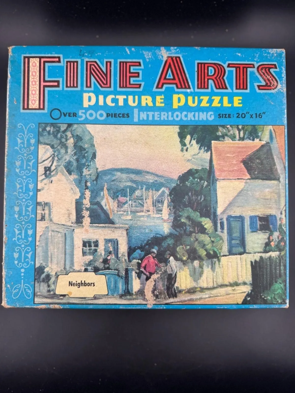 Product image for Vintage Fine Arts Puzzle - Neighbors