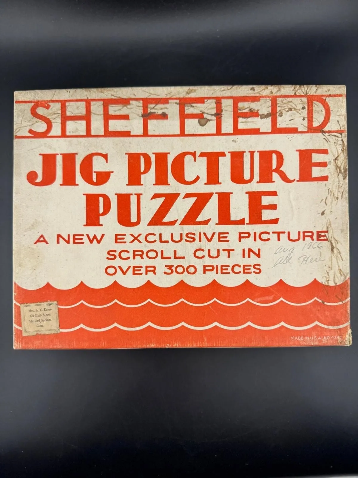Product image for Vintage Sheffield Jig Puzzle - The Old Meadow