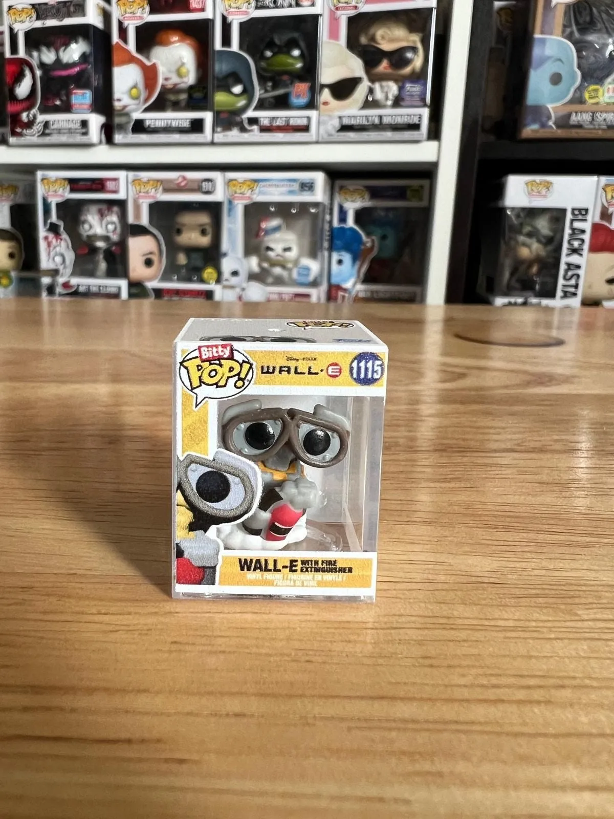 Product image for BITTY Wall-E w/ Fire Extinguisher Funko Pop #1115 Disney Movies Animation Pixar