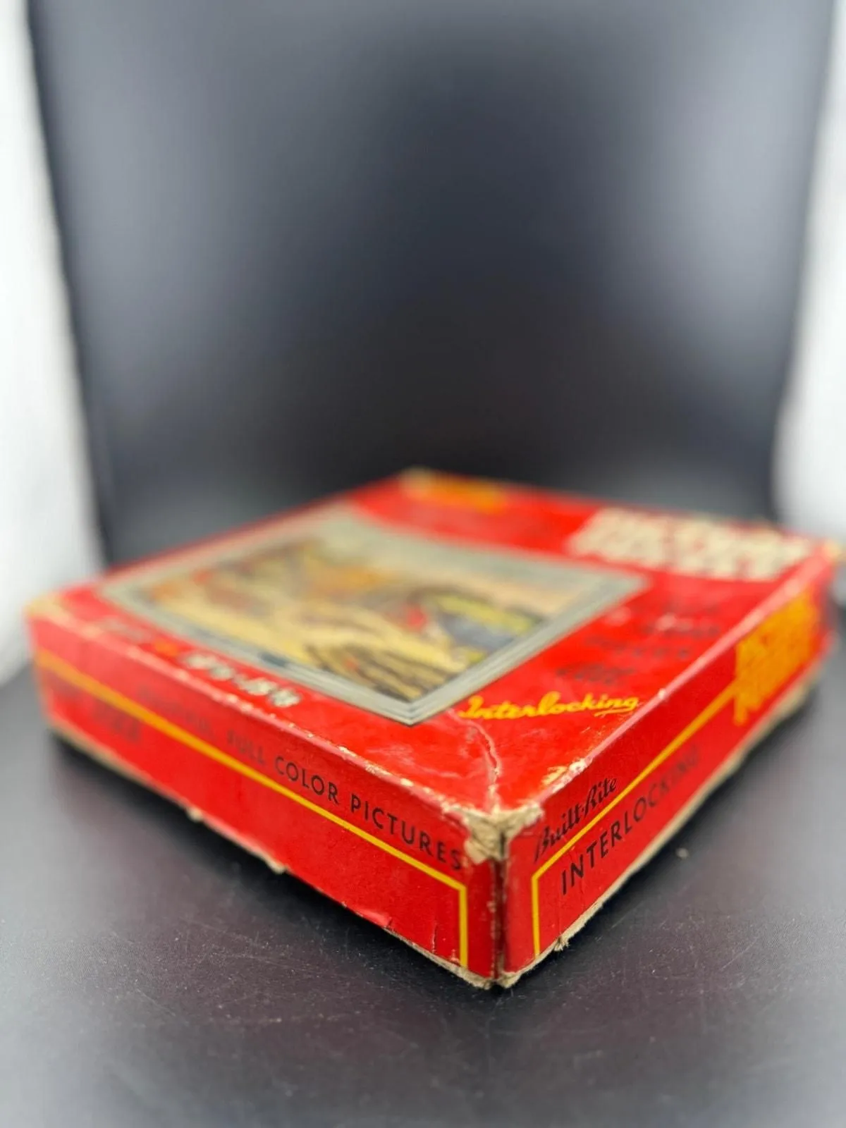 Product image for Vintage Built-Rite Puzzle - Ship Building