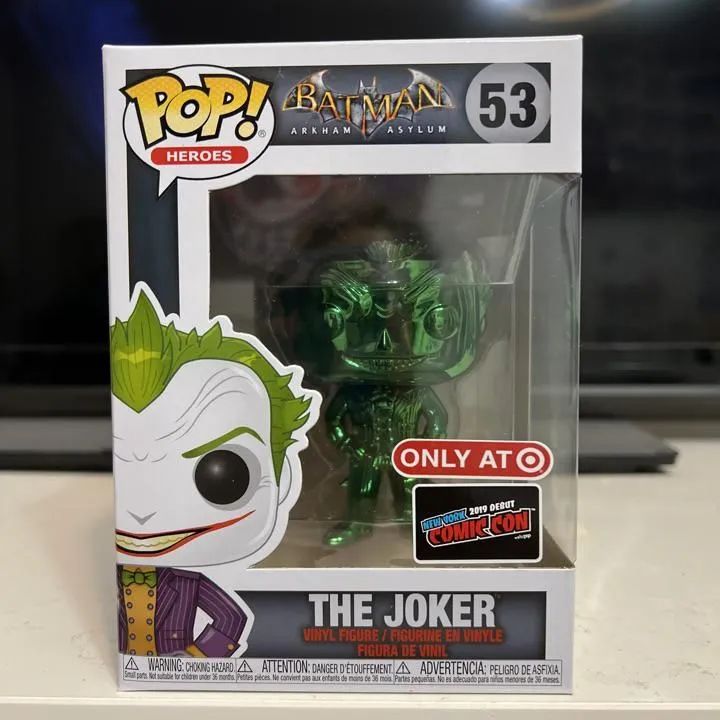 Product image for The Joker (Arkham Asylum) (Green Chrome) [NYCC Debut]