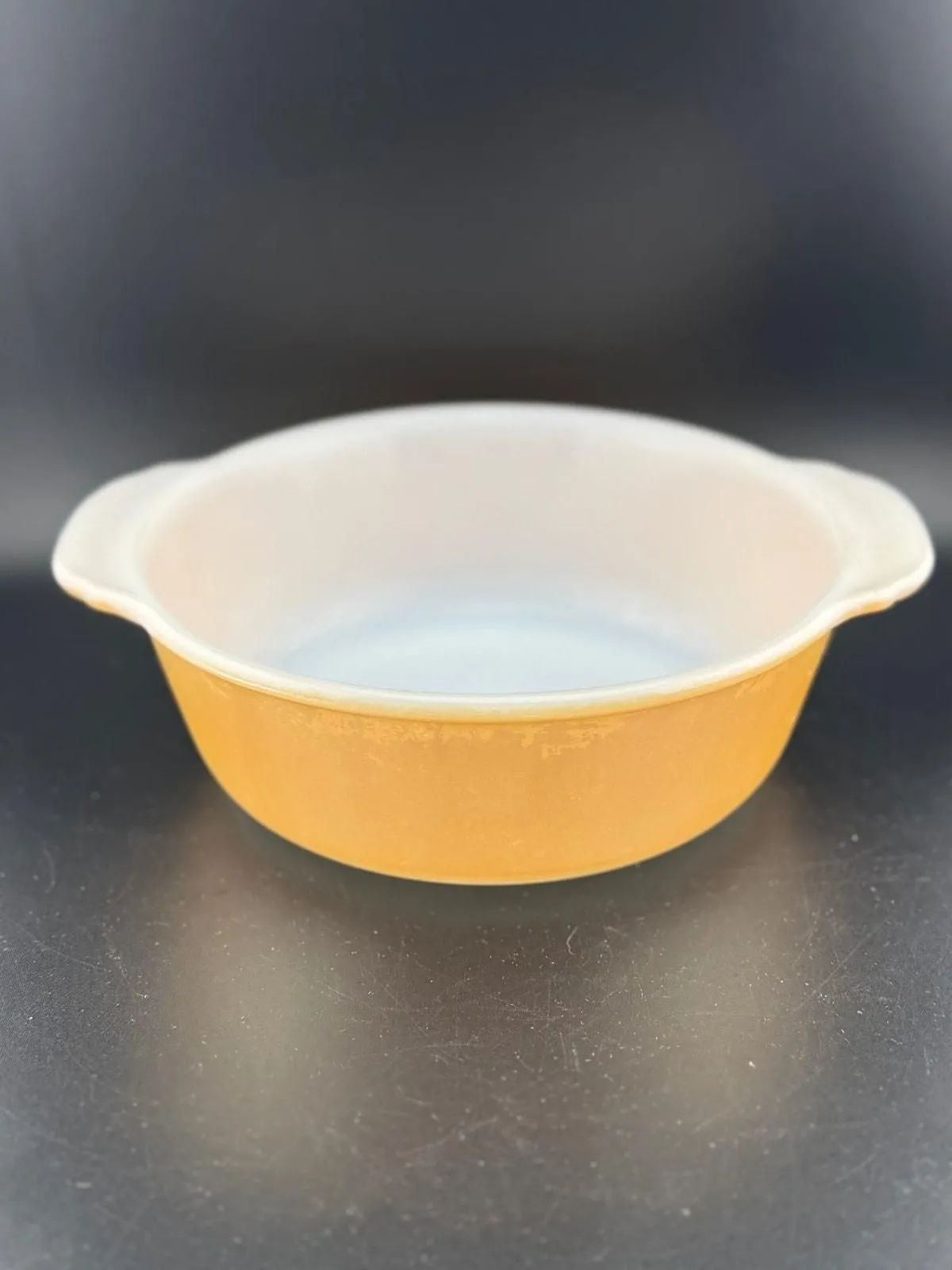 Product image for Anchor Hocking Peach Luster 1 Quart Casserole Dish