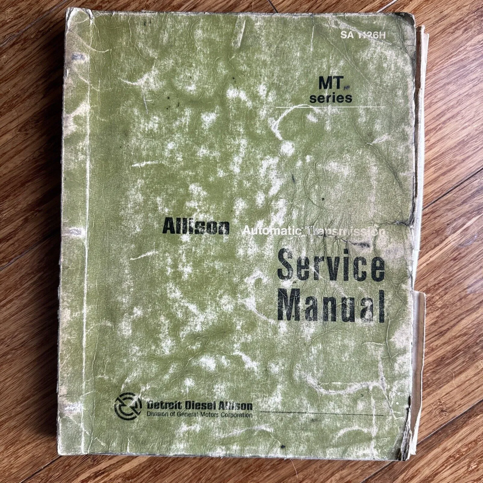 Product image for 1962-71 Allison AT Series Model AT Automatic Transmission Service Manual
