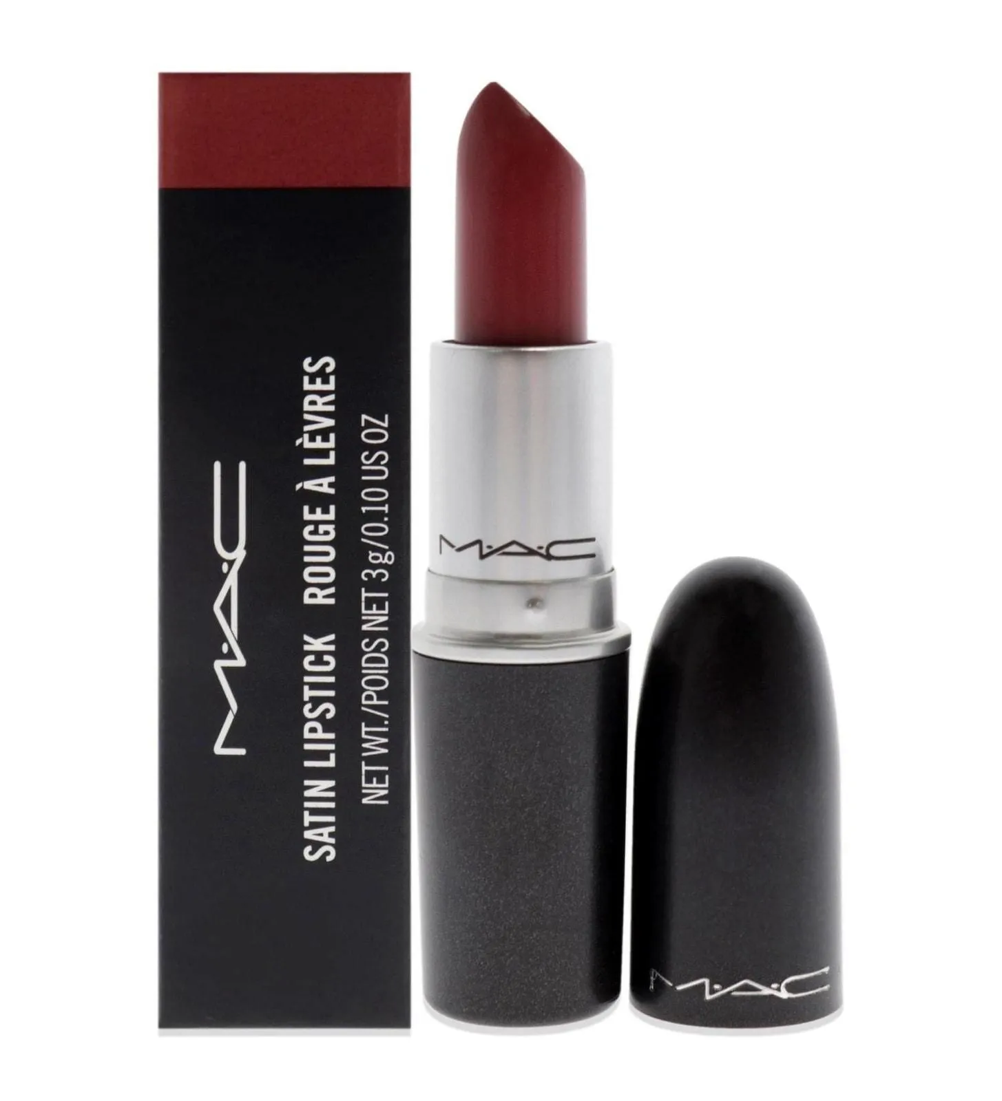 Product image for MAC Twig Satin Lipstick Shade 824 3g/0.1oz Brownish-Pink Made in Canada