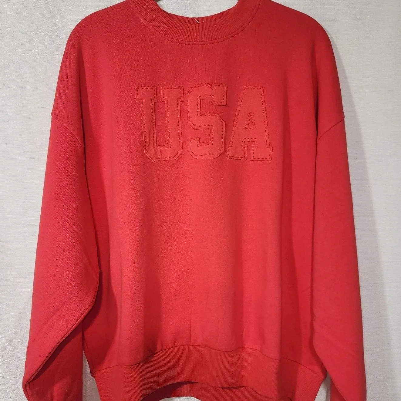 Product image for U.S.A Sweatshirt by Special Thanks women's medium - new-with-tags - special thanks