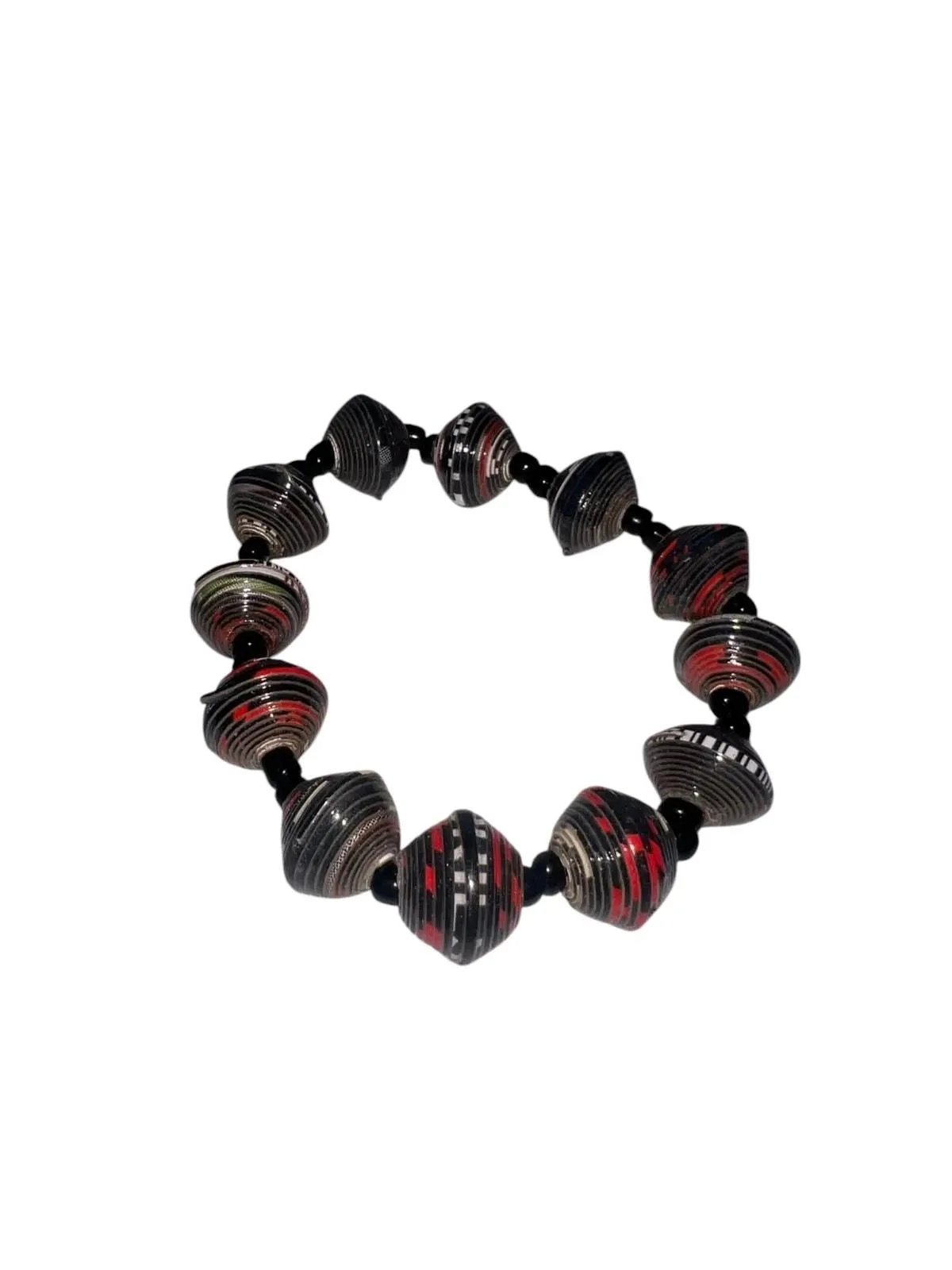 Product image for Iris Apfel & Bajalia Bold & Beautiful Recycled Paper Bracelet - Bracelet - new