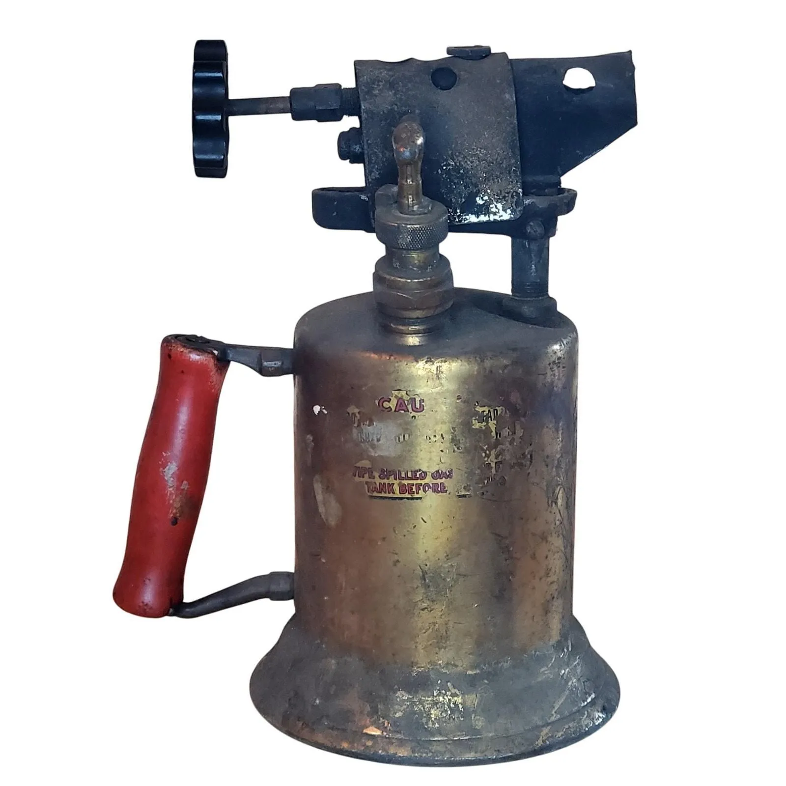 Product image for Clayton and Lambert Brass Blow Torch Antique Vtg Large Empty